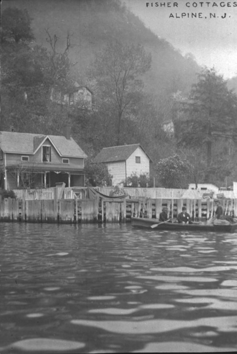 Fishing cottages ca. 1900