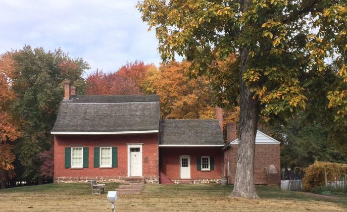 The historic Jacob Blauvelt House on the grounds of the HSRC.