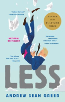 book cover for 'less' 