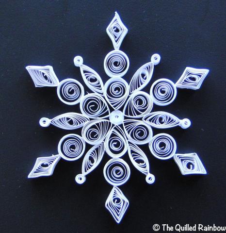 Quilled Snowflake