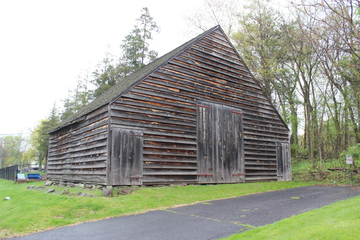 The Post-Sterbenz barn at Congers Lake