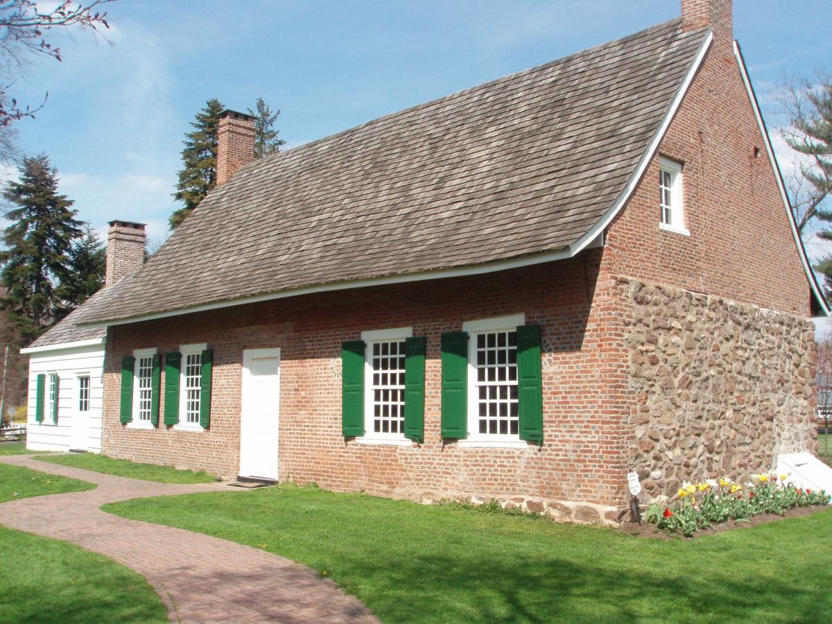 The historic DeWint House in Tappan.