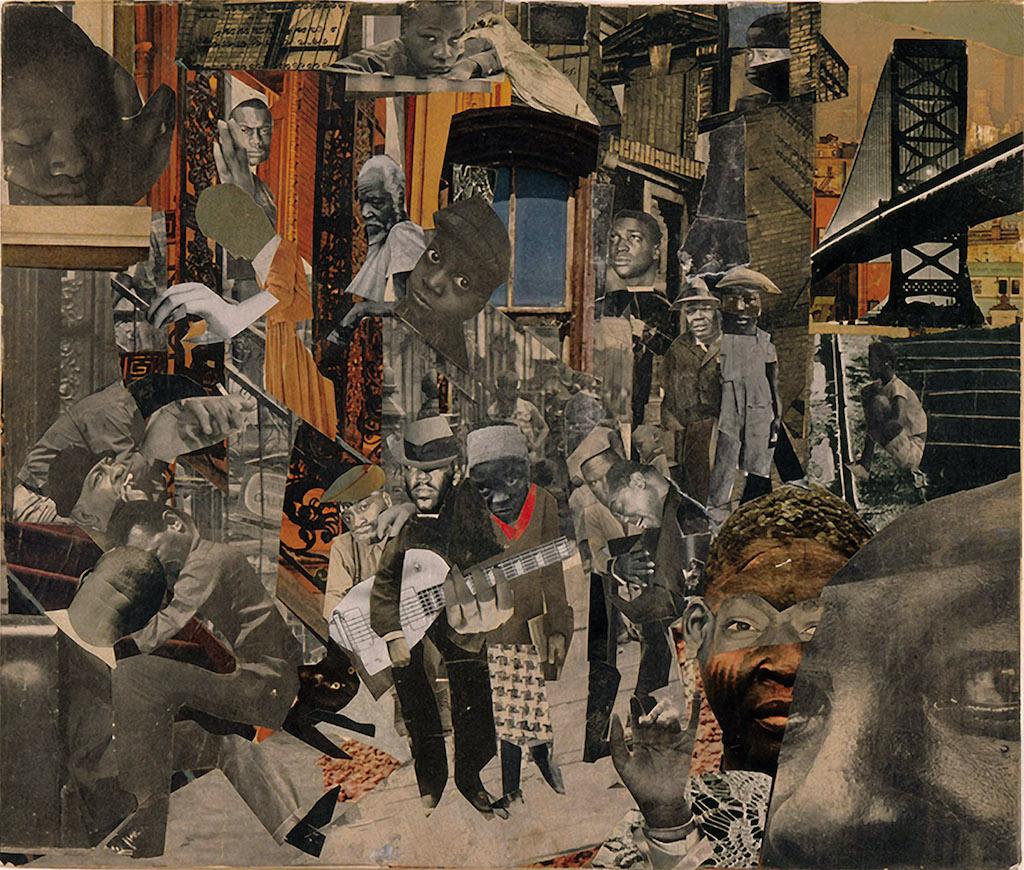 Romare Bearden: The Street, 1964