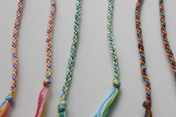 color photo of woven bracelets