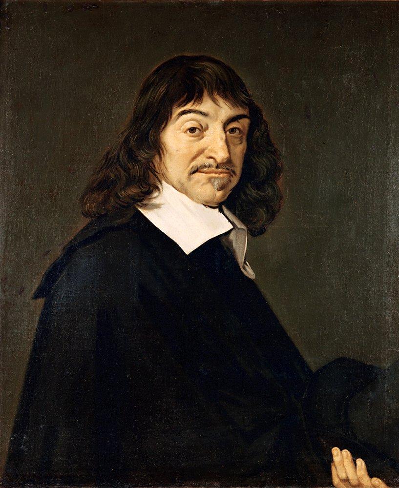 Frans Hals portrait of Descartes