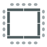 Open Square room setup icon